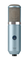 PROFESSIONAL MULTI-PATTERN TUBE MICROPHONE WITH REMOTE CONTROL UNIT.
